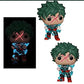 Funko My Hero Academia - Deku Full Cowl (Izuku Midoriya) Glow-In-The-Dark Pop! Vinyl Figure (Bundled With Compatible Pop Box Protector Case)