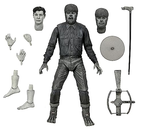 Neca - Universal Monsters Ultimate Wolf Man B&W 7' Figure