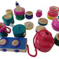 Thenkumari Handcrafted Wooden Kitchen Set for Kids Girls with Stove and Cylinder