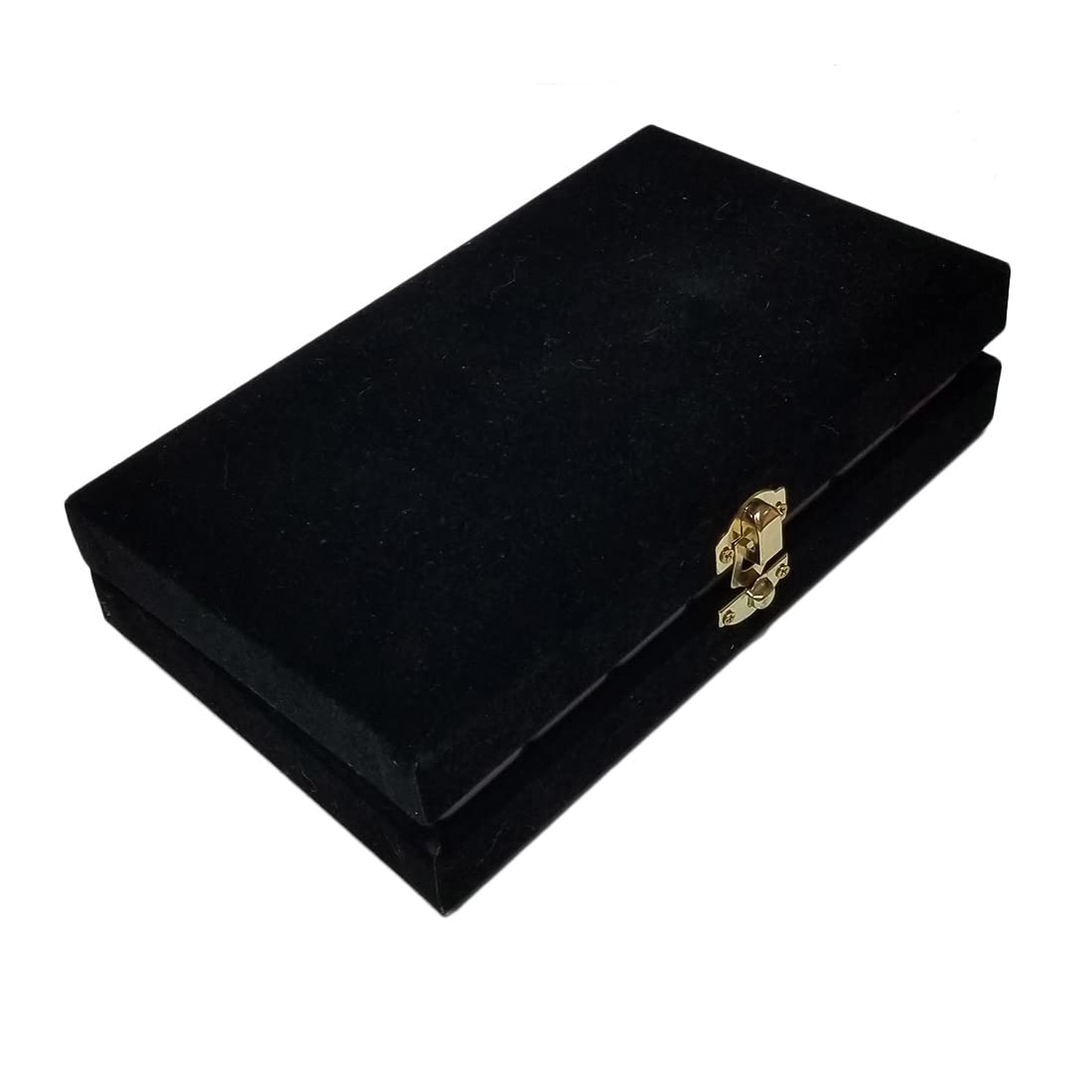 Marion Domino Double 6 Set - Dark Blue Marbleized Acrylic with Spinners in Black Velvet Case