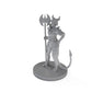 Tiefling Female Death Cleric 2 Tabletop DND Gaming Miniature