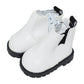 Niannyyhouse Leather Shoes Length 5.5Cm Suitable For 1/6 Bjd 8In 20Cm Plush Doll (White-2)