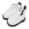 Niannyyhouse Leather Shoes Length 5.5Cm Suitable For 1/6 Bjd 8In 20Cm Plush Doll (White-2)