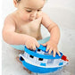 Green Toys Paddle Boat - Blue/Grey Bath Toy, BPA-Free, Dishwasher Safe, 1 EA, Made from Recycled Plastic, Model PDBA-1343