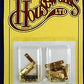Dollhouse Miniature Gold Plated Brass Hl Hinge By Houseworks