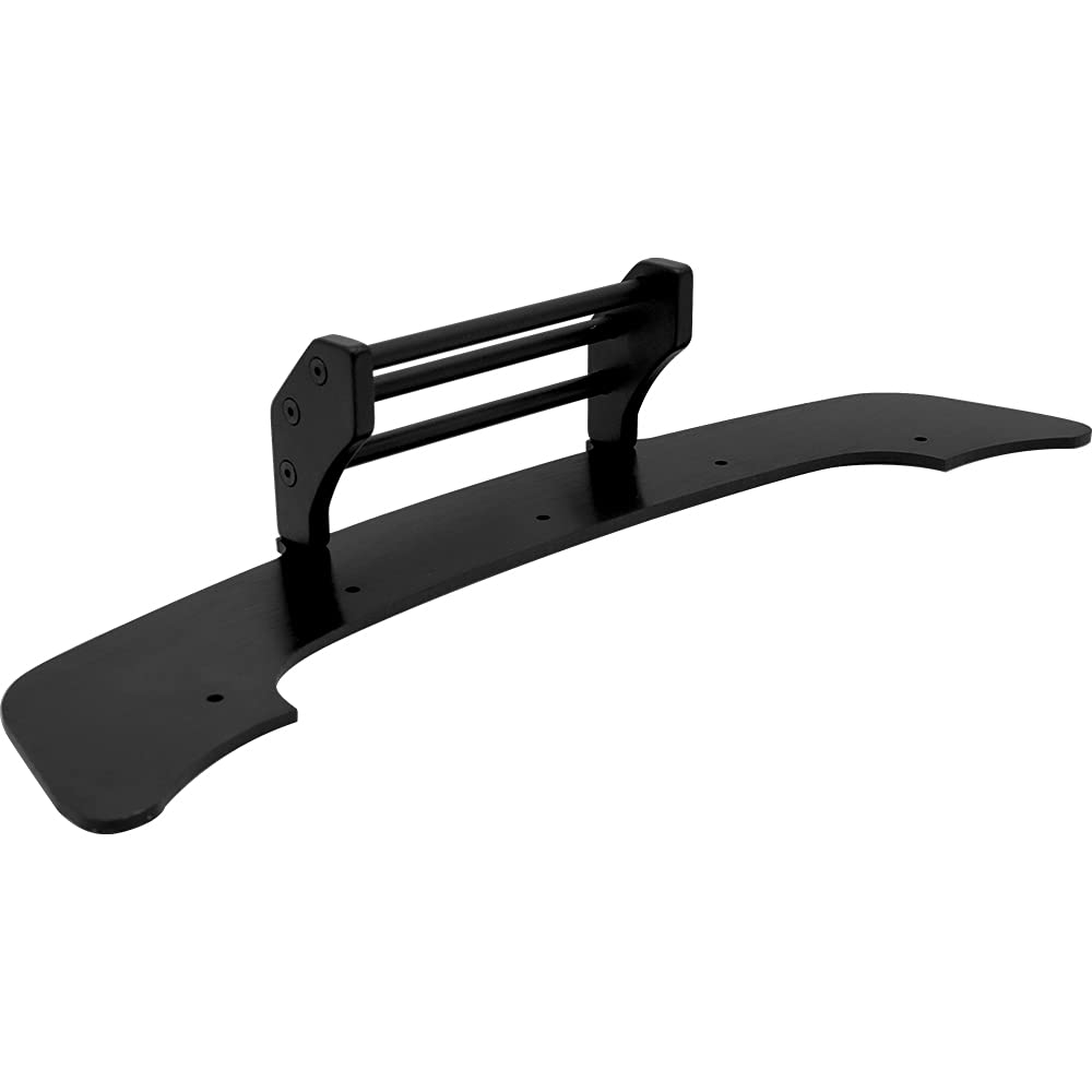 Globact Aluminum Front Bumper with mounting Screws Upgrade Parts for 1/7 Arrma Infraction 6S Blx (Black)