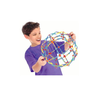 Hoberman Sphere-Rainbow