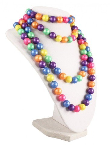 Rainbow Pop Beads - Fun 50s Retro Jewelry Crafting by Hey Viv !