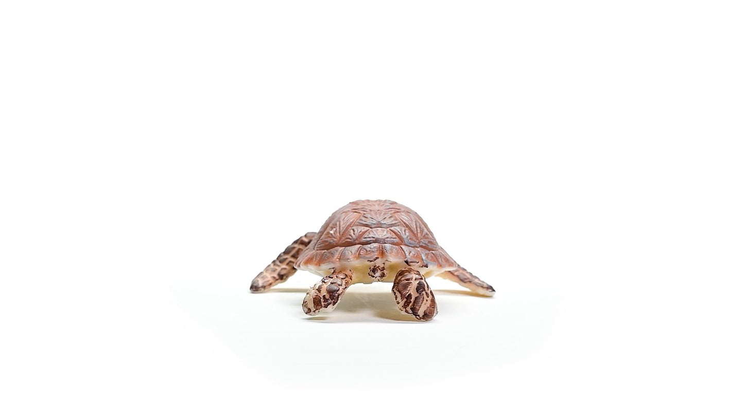 Schleich Wild Life New 2024 Wild Animal Toy Hawskbill Sea Turtle Ocean Animal Figurine