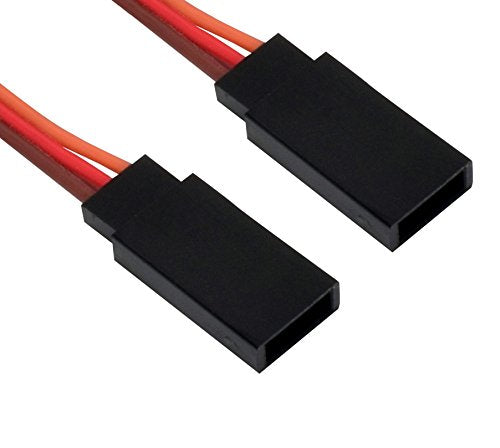 Apex RC Products JR Style 24'' / 600mm Servo Y Harness - 3 Pack #1035