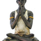 Top Collection Yoga Man Figurine - Praying Lotus Pose Statue With Yoga Instructions - 5.5-Inch Hand-Painted Resin Sculpture With Color Accents