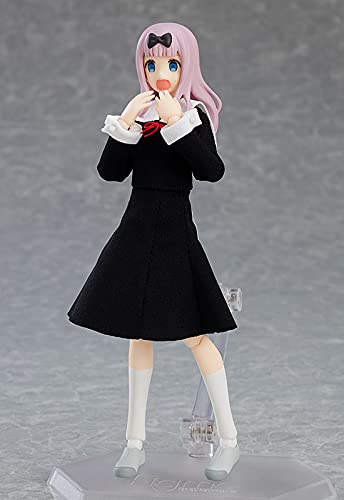 Max Factory Kaguya-Sama: Love Is War? Chika Fujiwara Figma Action Figure,Multicolor