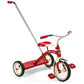 Radio Flyer Classic Tricycle With Push Handle, Red, 10-12 Inches