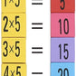 Umbworld Wooden Toys Hundred Board Montessori Math 10X10 Times Table Tray With Answers Multiplication Board Educational Game For Kids (Multiplication Board)