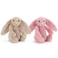 Jellycat Bashful Beige Bunny Stuffed Animal, Small, 7 Inches