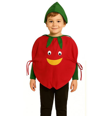 Fancydresswale Pomegranate Fancy Dress Costume For Kids | Free Size 2-10 Years | Stage Shows, Fancy Dress Competitions, Theme Pa
