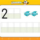 Dry Erase Number & Alphabet Flashcards For Kids Ages 3-5, 10 Numbers & 26 Visual Abc Flash Cards, Homeschool Learning Supplies, Summer School & After School Teaching Supplies For Handwriting Practice