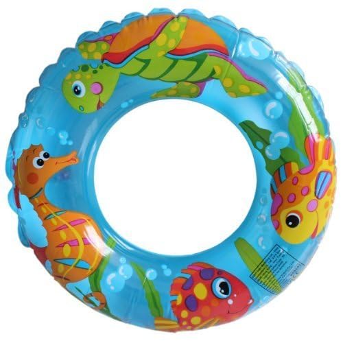 Intex 24' Inflatable Transparent Ring Swim Tube #59242 - Color May Very - 2 Pack