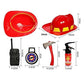 Ebtoys Fireman Role Play Costume Halloween Christmas Fireman Dress Up Set & Fire Fighter Toys Kits,5Pcs