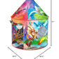 W&O Dragon Hero Play Tent with Roar Button - Epic Pop Up Tent for Boys & Girls - Perfect for Indoor & Outdoor Adventures