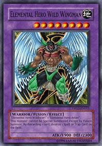 Yu-Gi-Oh! - Elemental Hero Wild Wingman (Dp03-En011) - Duelist Pack 3 Jaden Yuki 2-1St Edition - Common