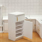 Wooden Dollhouse Furniture Refrigerator Miniature Playhouse Decoration Living Dining Room- 1/12 Scale