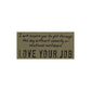 Watchover Voodoo 3-Inch Love Your Job Keychain - Handcrafted Gift To Bring Good Luck And Positivity Everywhere You Go