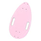 Ubersweet Mini Skateboard Deck 44x25cm Small Longboard Board Complete Deck Pink (66021502JEL)