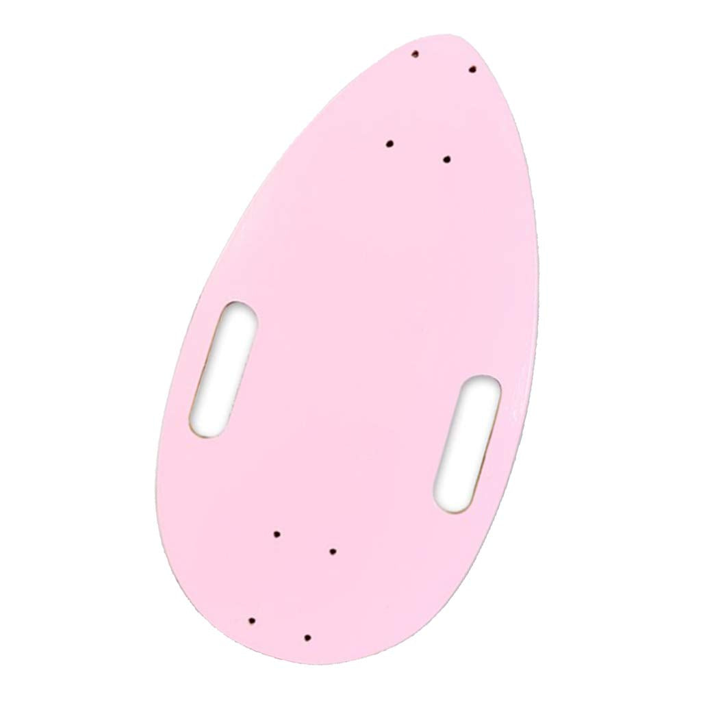 Ubersweet Mini Skateboard Deck 44x25cm Small Longboard Board Complete Deck Pink (66021502JEL)