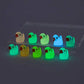 Neec 110 Pcs Random Color Mini Resin Duck Glow In The Dark