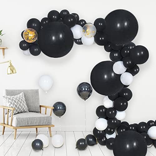 15Pcs Latex Big Balloons Clearance 24 Inch Black Large Balloons Giant Heavy Duty Airballoon For Wedding Baby Shower Birthday Halloween Party Supplies New Year'S Day Decorations