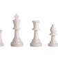 US Chess Federation Triple Weighted Chess Set - Green Quiver Bag, 21"x6", Vinyl Board, Staunton Pattern, 3.75" King, Model COMBO15-GR