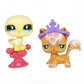 Littlest Pet Shop Pet Pairs Orange Cat & Yellow Dove