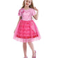Wonderbabe Descendants Rise Of Red Costumes Girls Bridget Descendants Costume Pink Dress Princess Birthday Party Dress Halloween Cosplay Outfits Size 5-6T