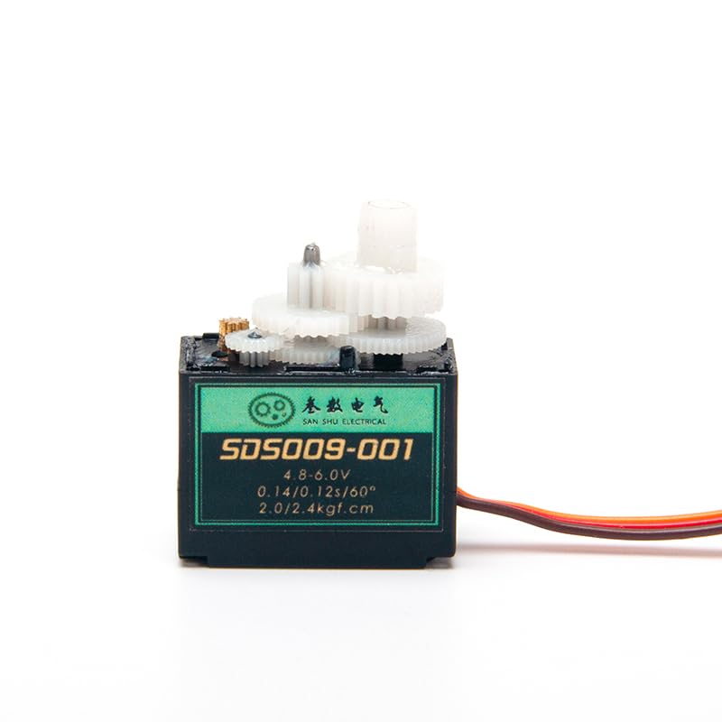 San Shu Sds009-001 Micro Servo 0.31Oz/9G For Radiolink A560 Aileron Original Replacement, Aircraft Car Boat Models, And Robot/Me