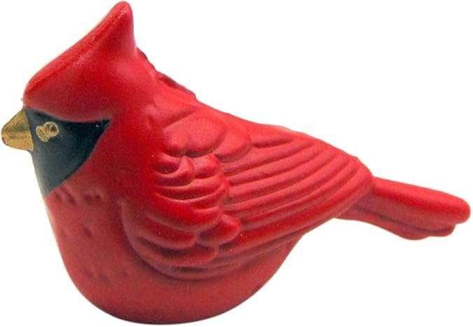 Westmon Works Cardinal Figurine - 1 Inch Multicolor Polyresin Christmas Mini Charm Gift