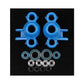 RPM 80585 Revo Axle Carriers and Bearings, Blue