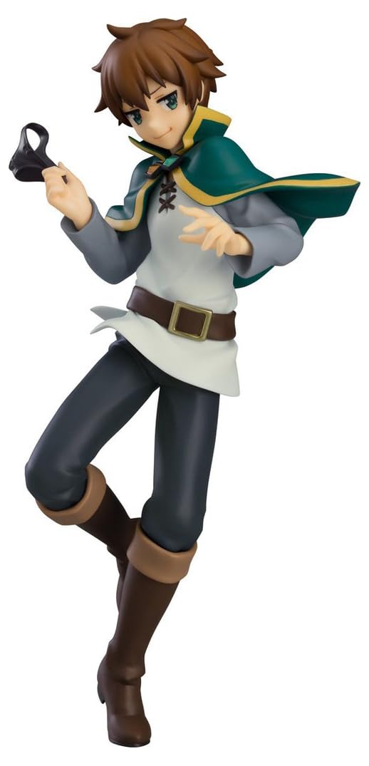 Max Factory Kazuma Pop Up Parade PVC Figure, Multicolor, Model M04326, KonoSuba: God's Blessing on This Wonderful World!