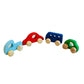 Earthytweens Wooden Coloured Cars | Smooth Push Vehicles For Kids Toddlers 2+ Years | Montessori Preschool Toy Car Play Set For 
