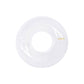 Funboy Giant Super Clear Inftlatable Ring Tube Float, 48'' Transparent Oversized Design With Cup Holder