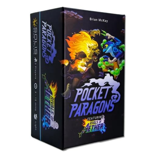Pocket Paragons: Rivals Of Aether- Intense Two Player Battles In The World Of Rivals Of Aether! Fighting Card Game For Kids And
