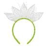 Yosbabe Girls Princess Tiana Dress Up Headband - Green, One Size, Plastic with Rhinestones for Halloween & Christmas Party Favors