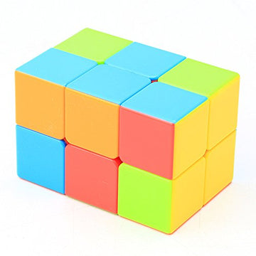 Cuberspeed 2X2X3 Stickerless Cuboid Cube 223 Magic Cube Tower Shaped Magic Cube