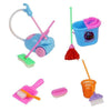 ATORSE 2x9Pcs Cleaning Set Pretend Play Housework Kit Educational Toys