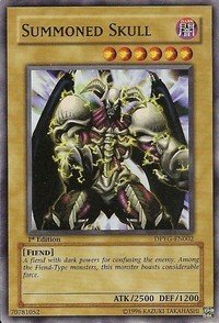 Yu-Gi-Oh! - Summoned Skull (Dpyg-En002) - Duelist Pack Yugi Moto - 1St Edition - Common
