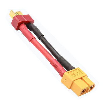JIECHUN T Plugs to XT60 Adapter Connector Male Female for RC Lipo Battery Charger (2Pairs)