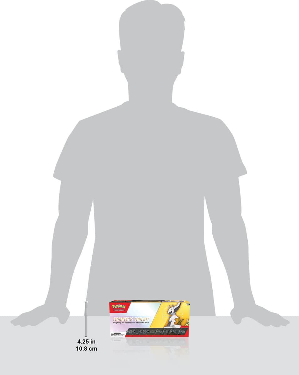 Pokemon Tcg: Trainer’S Toolkit 2023 - 4 Packs, Promos, Accessories