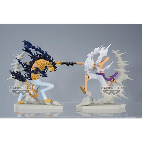Banpresto One Piece Rob Lucci Figure - Cat-Cat Fruit Model: Leopard Awakened Form, ABS/PVC, BPR89378
