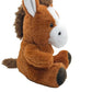 Anico 10' Plush Brown Horse With Embroidered Eyes