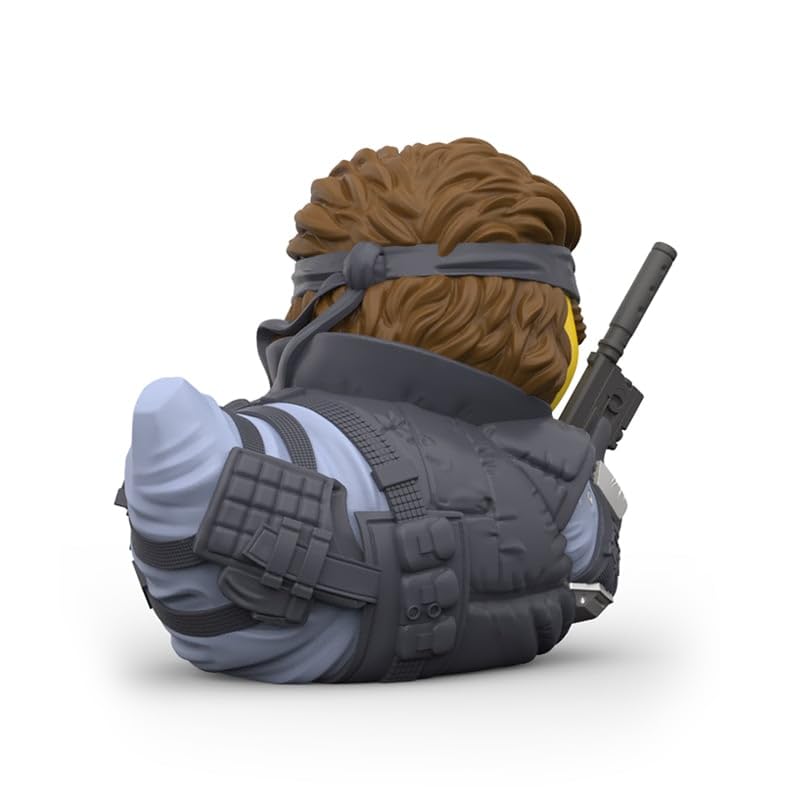 Tubbz Boxed Edition Solid Snake Collectible Vinyl Rubber Duck Figure - Official Metal Gear Solid Merchandise - Tv, Movies & Video Games